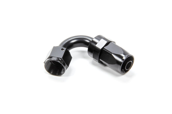 TRIPLE X RACE COMPONENTS #8 120 Degree Swivel Hose End HF-22008BLK
