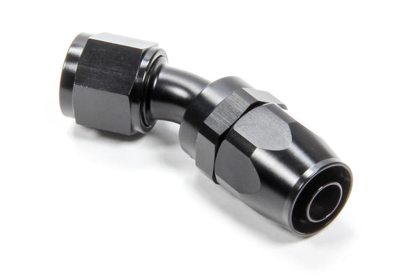 TRIPLE X RACE COMPONENTS #10 30 Degree Swivel Hose End HF-23010BLK