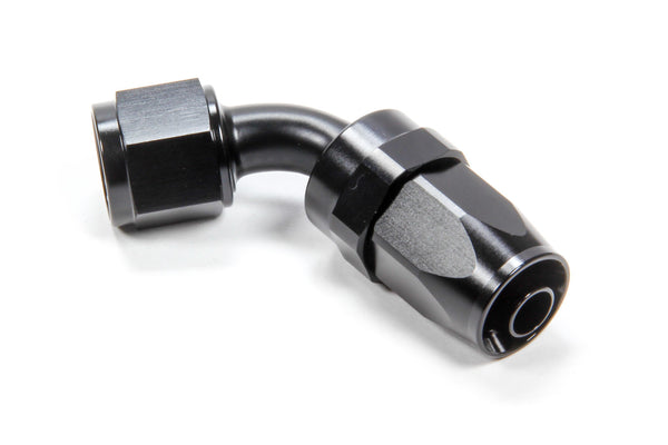 TRIPLE X RACE COMPONENTS #8 60 Degree Swivel Hose End HF-26008BLK