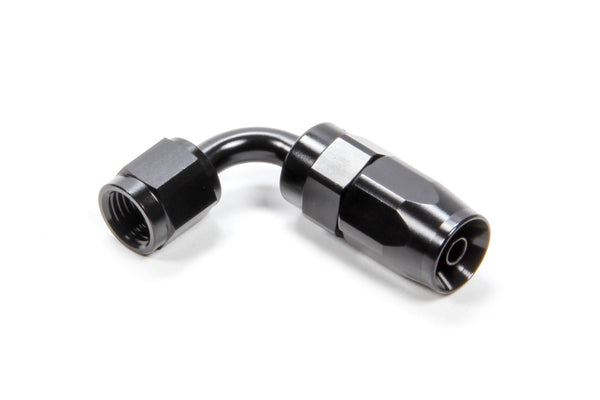 TRIPLE X RACE COMPONENTS #4 90 Degree Swivel Hose End HF-29004BLK