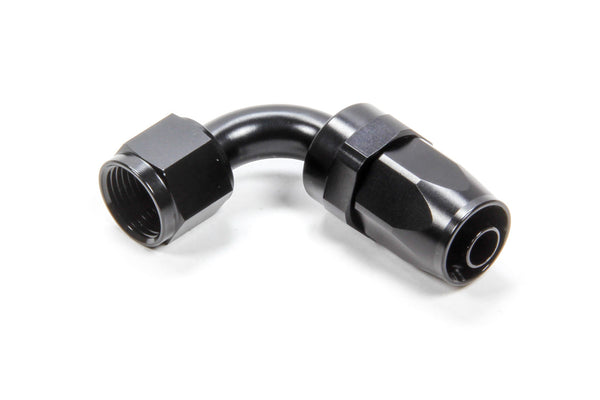 TRIPLE X RACE COMPONENTS #6 90 Degree Swivel Hose End HF-29006BLK