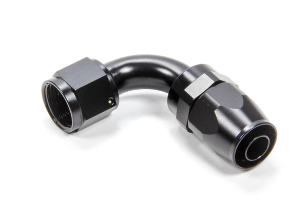 TRIPLE X RACE COMPONENTS #10 90 Degree Swivel Hose End HF-29010BLK