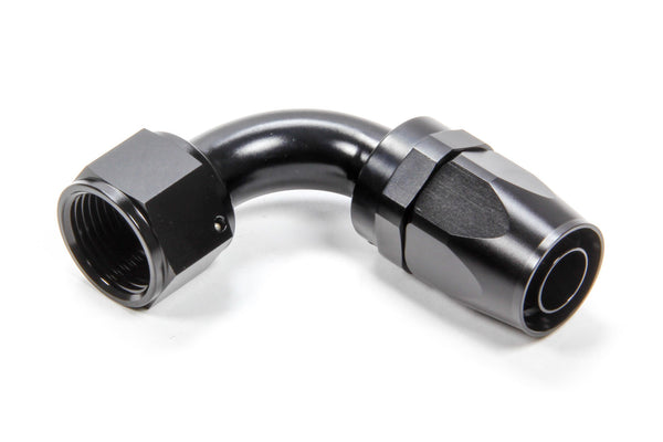 TRIPLE X RACE COMPONENTS #12 90 Degree Swivel Hose End HF-29012BLK