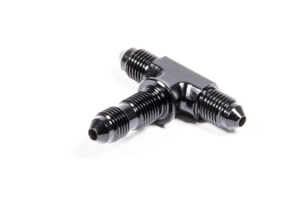 TRIPLE X RACE COMPONENTS #3 AN Bulkhead Tee On The Side HF-75003BLK