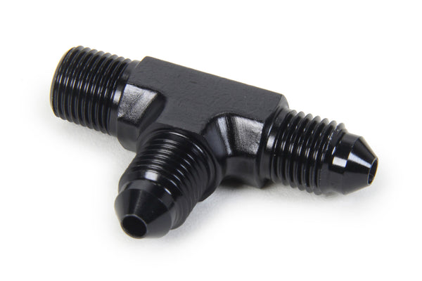 TRIPLE X RACE COMPONENTS #3 X 1/8 NPT Tee On The Run HF-92131BLK