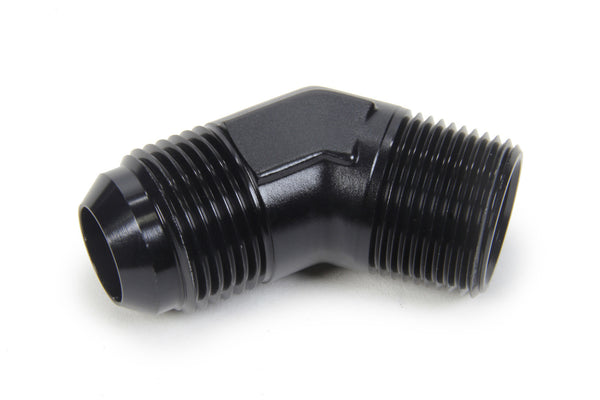TRIPLE X RACE COMPONENTS AN to NPT 45 Degree #12 x 3/4 HF-94125BLK