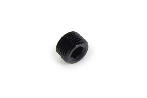TRIPLE X RACE COMPONENTS NPT Allen Plug 1/8 HF-97011BLK