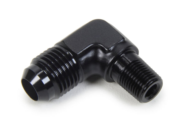 TRIPLE X RACE COMPONENTS AN to NPT 90 Degree #6 x 1/8 HF-99061BLK