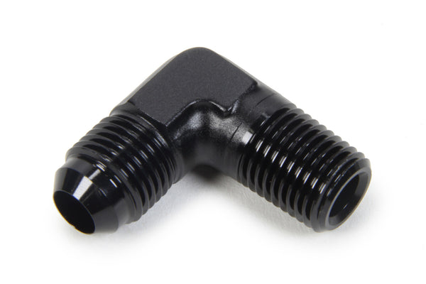 TRIPLE X RACE COMPONENTS AN to NPT 90 Degree #6 x 1/4 HF-99062BLK