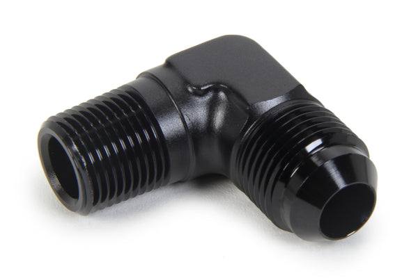 TRIPLE X RACE COMPONENTS AN to NPT 90 Degree #8 x 1/4 HF-99082BLK