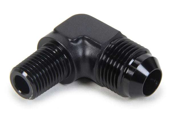 TRIPLE X RACE COMPONENTS AN to NPT 90 Degree #8 x 3/8 HF-99083BLK
