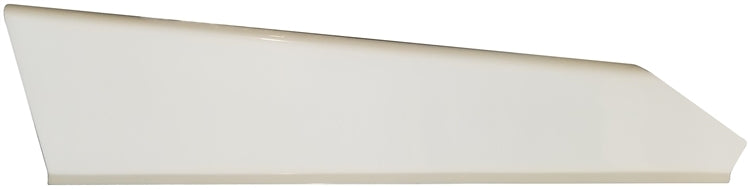 TRIPLE X RACE COMPONENTS Side Visor White For Midget MID-BW-4519