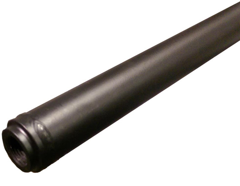 TRIPLE X RACE COMPONENTS Steering Rod 37in 1-1/8 4130 Steel Black MID-SU-0207BLK