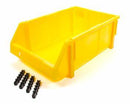 TRIPLE X RACE COMPONENTS Plastic Storage Bin Small Yellow 7x5x3 PA-PBIN-8005-ORD