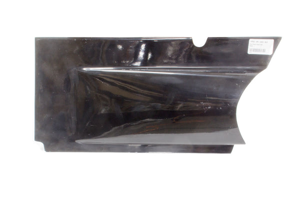 TRIPLE X RACE COMPONENTS Kick Panel Upper Left Black SC-BW-0033BLK