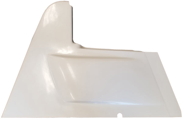 TRIPLE X RACE COMPONENTS Right Arm Guard Wedge Style For WoO Bars White TXRSC-BW-1956