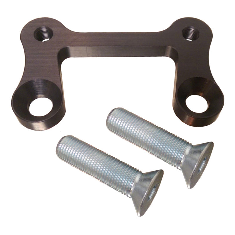 TRIPLE X RACE COMPONENTS Front Brake Mount 10-1/8 Rotor Black With Bolts SC-FE-0010BLK