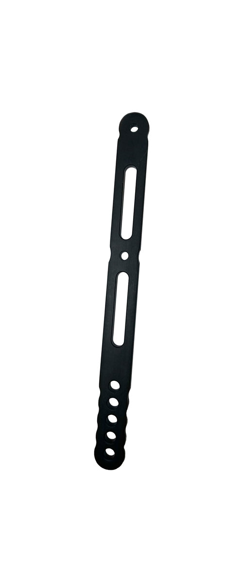 TRIPLE X RACE COMPONENTS Nose Wing Strap Mounts To Shock Tower Each SC-TW-0031BLK