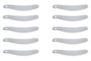 ULTRA SHIELD Tearoffs 12.25in Strght Zamp Helmets 1256