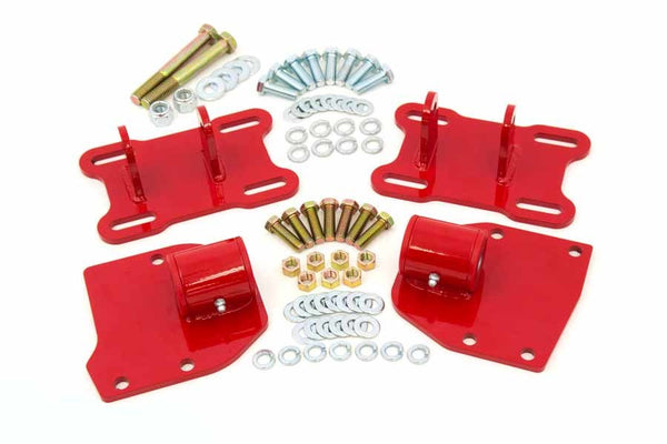 UMI PERFORMANCE 68-72 GM A-Body LS Motor Mounts Poly 4008-R