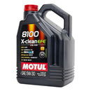 Motul 8100 X-Clean EFE SAE 5W-30 Full Synthetic Motor Oil – 5L | 100% Synthetic Engine Oil | Long Drain & High Performance