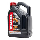 Motul 7100 10W30 4T 100% Synthetic 4-Stroke Motorcycle Oil – 4 Liter