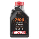 Motul 7100 4T 10W-40 Road & Off Road 100% Synthetic Motorcycle Oil 1L