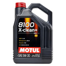 Motul 8100 X-Clean+ 5W-30 Full Synthetic Car Engine Oil 5L