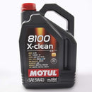 Motul 8100 X-clean SAE 5W-40 100% Synthetic Motor Oil 5L