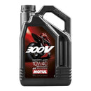 Motul 300V 10W-40 4T Full Synthetic Motorcycle Engine Oil – 4L | Factory Line Racing Performance