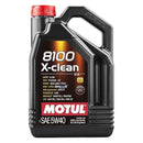 Motul 8100 X-clean SAE 5W-40 100% Synthetic Motor Oil 5L