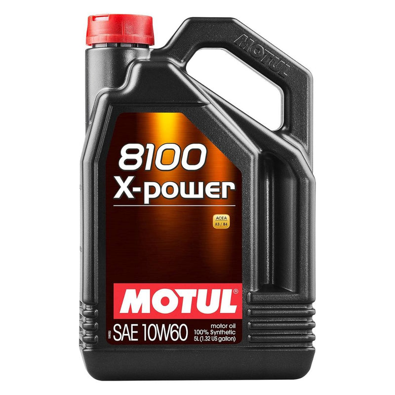 Motul 8100 X-Power 10W-60 Full Synthetic Car Engine Oil 5L