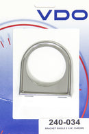VDO Chrome One Hole 2-1/16in Mount Bracket 240-034