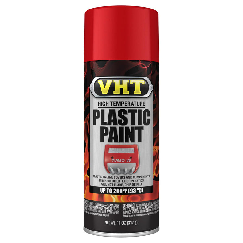 VHT high Temperture Plastic Paint Gloss Red 11oz. SP821