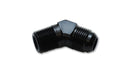 VIBRANT PERFORMANCE 45 Degree Adapter Fittin g -4 to 1/8in NTP 10241