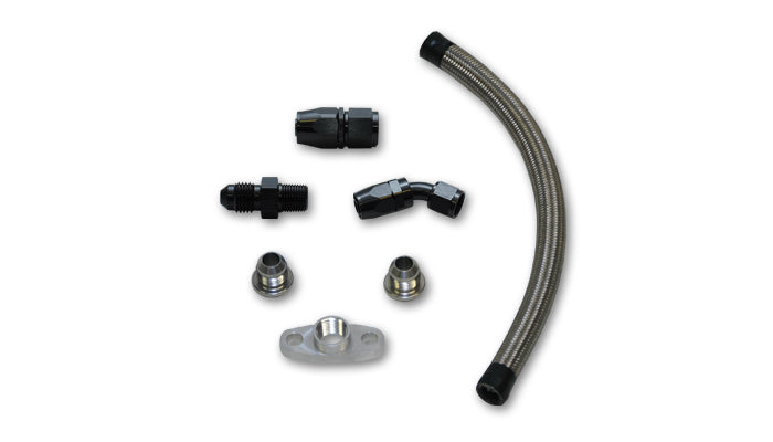 VIBRANT PERFORMANCE Universal Oil Drain Kit for T3/T4 Turbos 10280