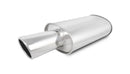 VIBRANT PERFORMANCE STREETPOWER Oval Muffler w/ 4in Round Angle Cut 1042