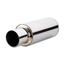 VIBRANT PERFORMANCE TPV TURBO Muffler w/ 4in Round Straight Cut Tip 1062