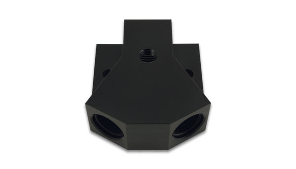 VIBRANT PERFORMANCE Fuel Distribution Block Y-Block Female -8 AN 10893