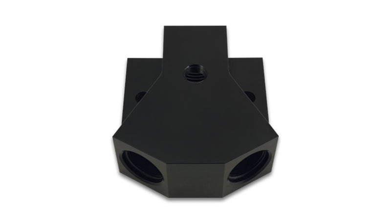 VIBRANT PERFORMANCE Fuel Distribution Block Y-Block Female -10 AN 10894