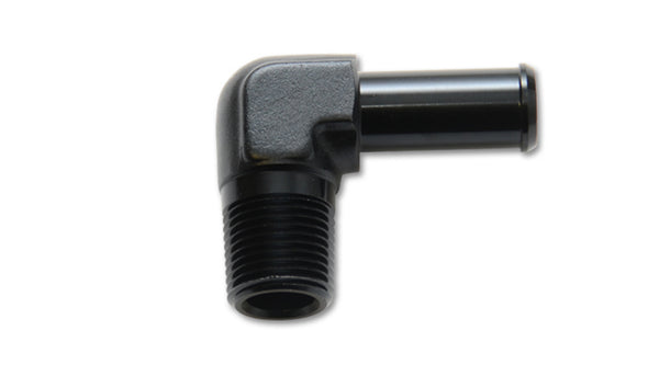 VIBRANT PERFORMANCE Male NPT to Hose Barb Adapter 90 Degree; 11236