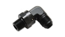 VIBRANT PERFORMANCE Male -6AN to Male 3/8in NPT 90 Degree Fitting 11355