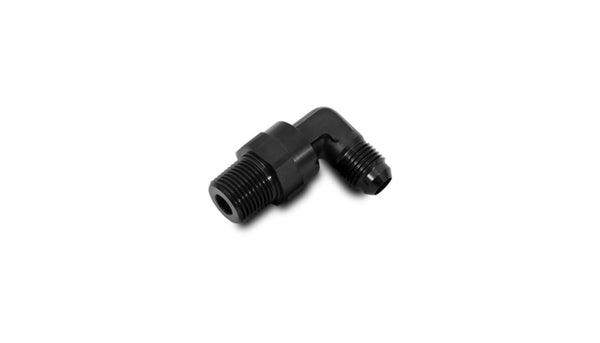 VIBRANT PERFORMANCE -6AN Flare To 1/2in NPT Male 90 Degree Swivel 11363