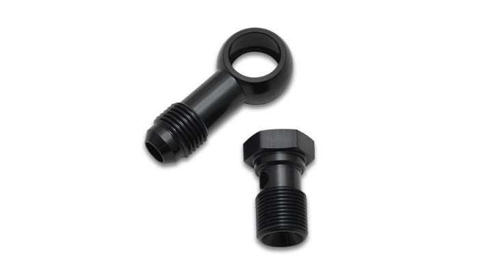 VIBRANT PERFORMANCE Single Male Banjo Adaptr Bolt 9/16-24 to -6AN 11576
