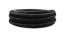 VIBRANT PERFORMANCE 5ft Roll -8 Black Blue N ylon Braided Flex Hose 11988B