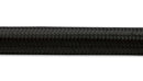 VIBRANT PERFORMANCE 50ft Roll of Black Nylon Braided Flex Hose -6AN 11996