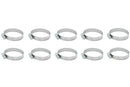 VIBRANT PERFORMANCE S.S. Worm Gear Clamps 3.54in to 4.49in 10 Pack 12156
