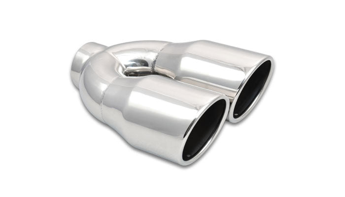 VIBRANT PERFORMANCE Dual 3.5in Round Stainless Steel Tips 1326