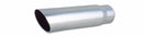 VIBRANT PERFORMANCE 3in Round Stainless Stee l Tip Single Wall Angle 1558