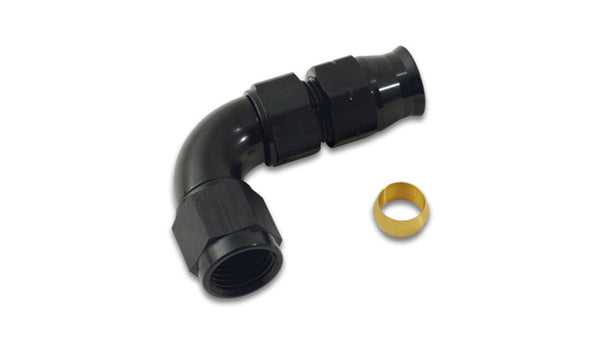 VIBRANT PERFORMANCE Fitting Tube Adapter 9 0 degree -8AN Female to 16568